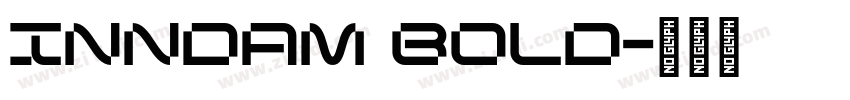 Inndam Bold字体转换